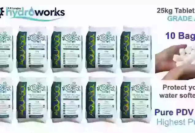 10 Bags of 25kg Tablet Salt - 60p/kg